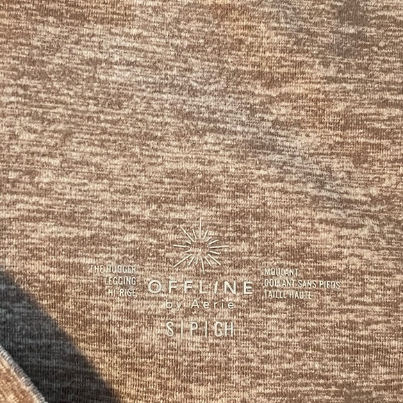 Aerie offline tan leggings - Picture 3 of 5
